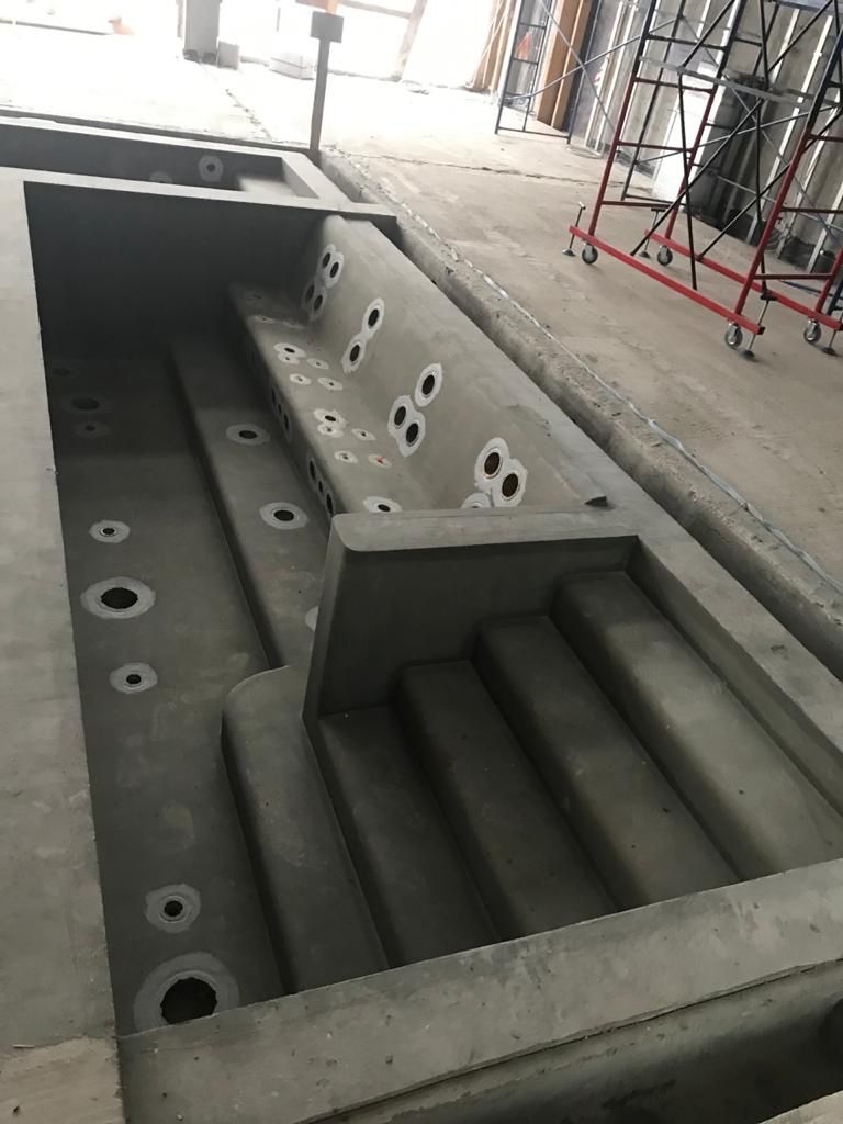 Какой бетон подходит для бассейна